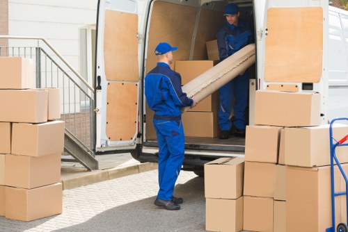 House removalists preparing for a local move in Croydon