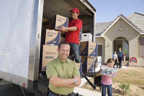 Protected moving team completing a careful Croydon relocation