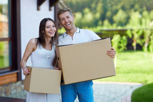 Packing and furniture handling during a Croydon move