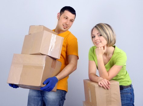 Local removals van ready for a Croydon home move