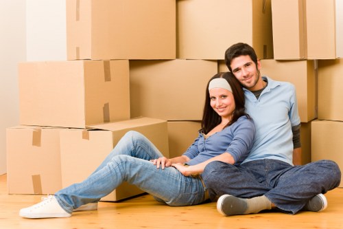 Croydon movers planning access and loading for a local relocation
