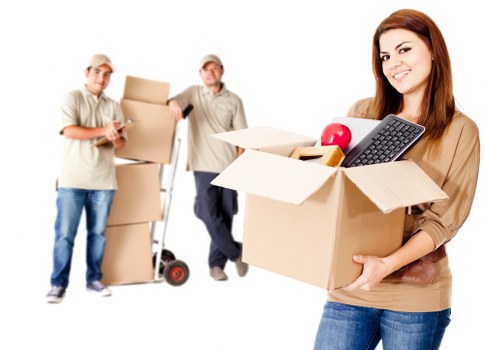 Prepared moving boxes ready for home relocation in Croydon