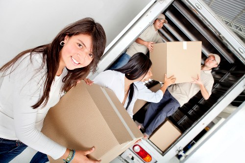 Prepared moving van for a Croydon home relocation