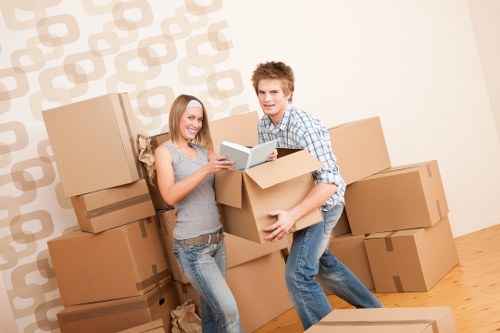 Packing and transport support for a flat move in Croydon