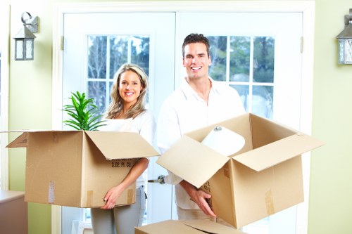 Furniture removal from an upper-floor flat in Croydon